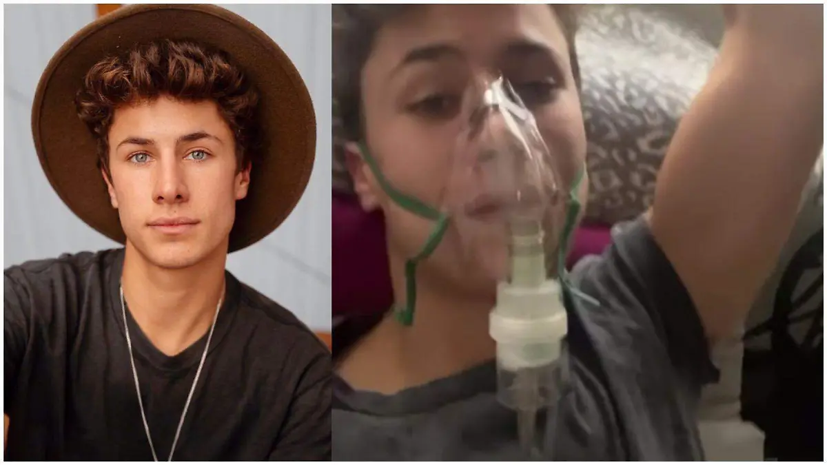 Captan al youtuber Juanpa Zurita en hospital con oxigeno